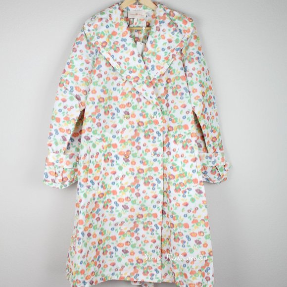 Tory Burch Jackets & Blazers - NEW Tory Burch Double-breast Runway Trench Coat, Tossed Confetti, Size10, Belted